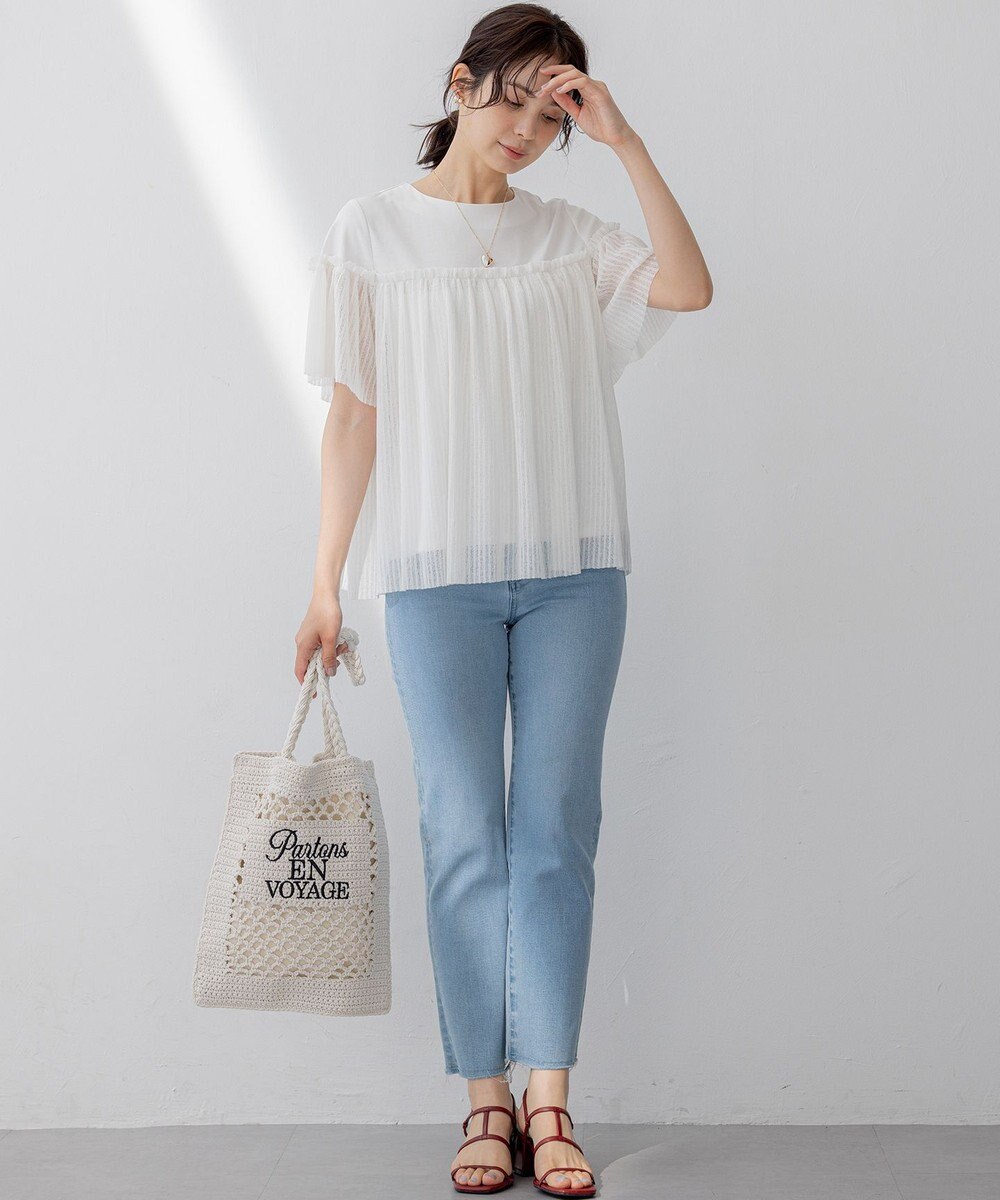 組曲 S ミッドデニム パンツ 