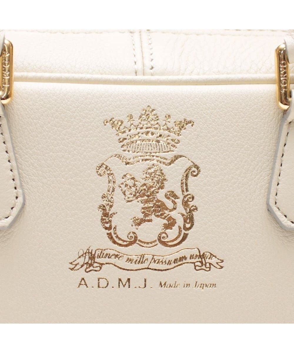 A.D.M.J. 【牛革】クラシックアニルブリロ/ボストン25cm(ショルダーストラップ付) 