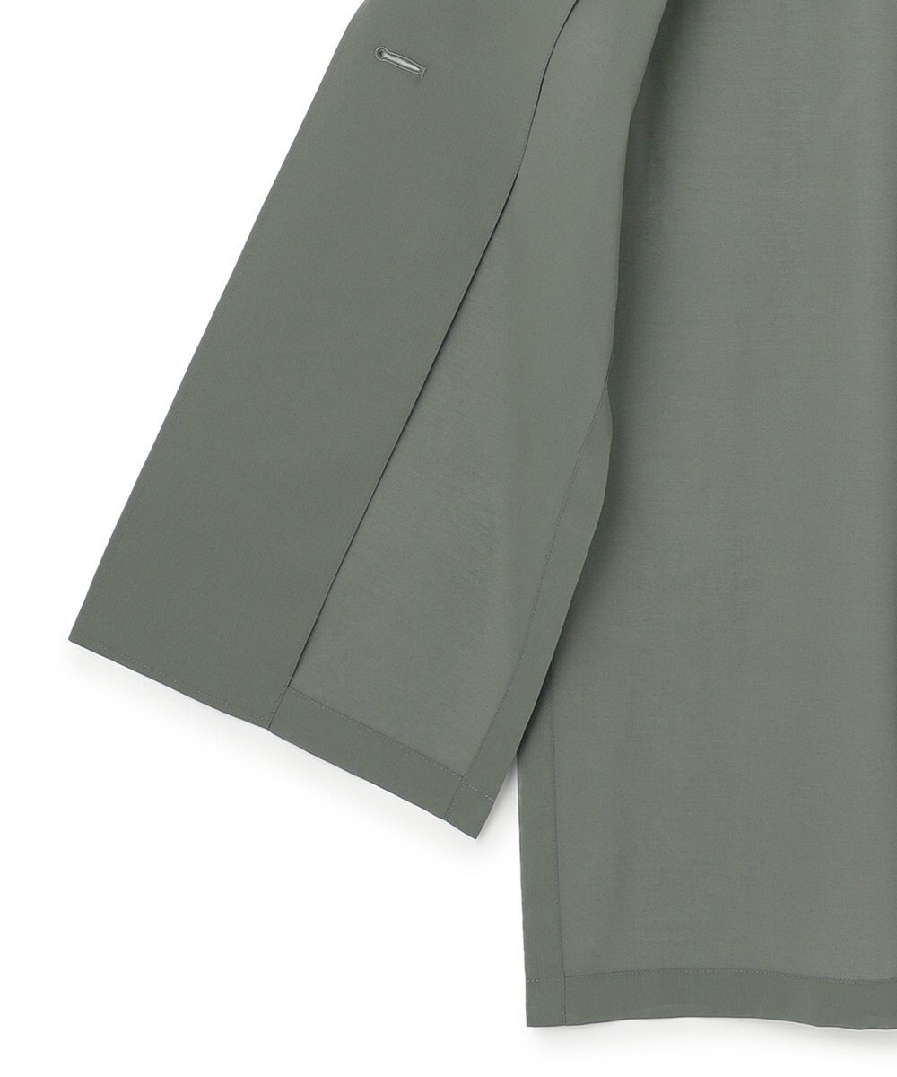 23区 L 【洗える】ライトシアーマットクロス ジレ 