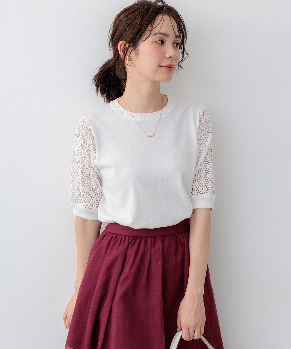 組曲 メタルトップ ネックレス 