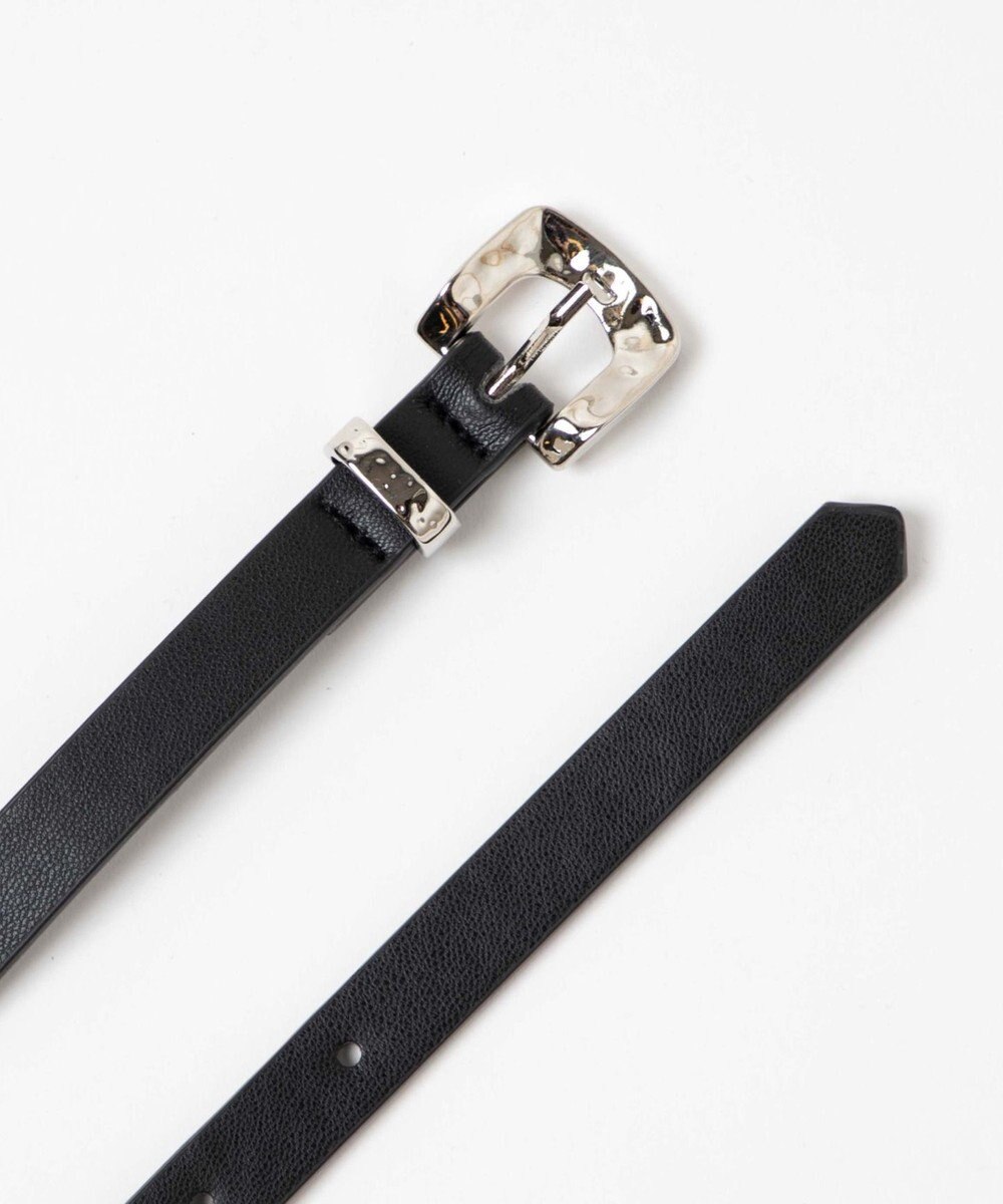 WEGO Lデザインバックル細ベルト 