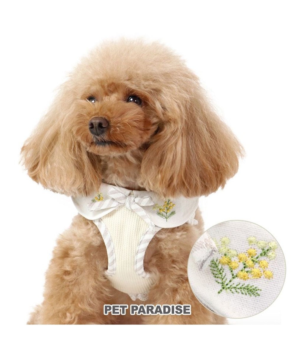 PET PARADISE ペットパラダイス ベストハーネス ミモザ 【Ｓ】 小型犬 ベージュ
