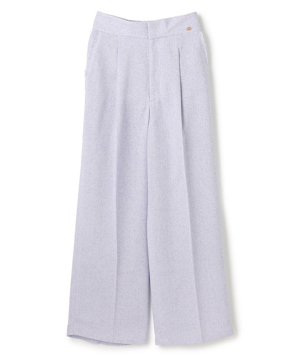 TOCCA 【八木アリサさん着用】【消臭】FROST MIST TWEED パンツ 