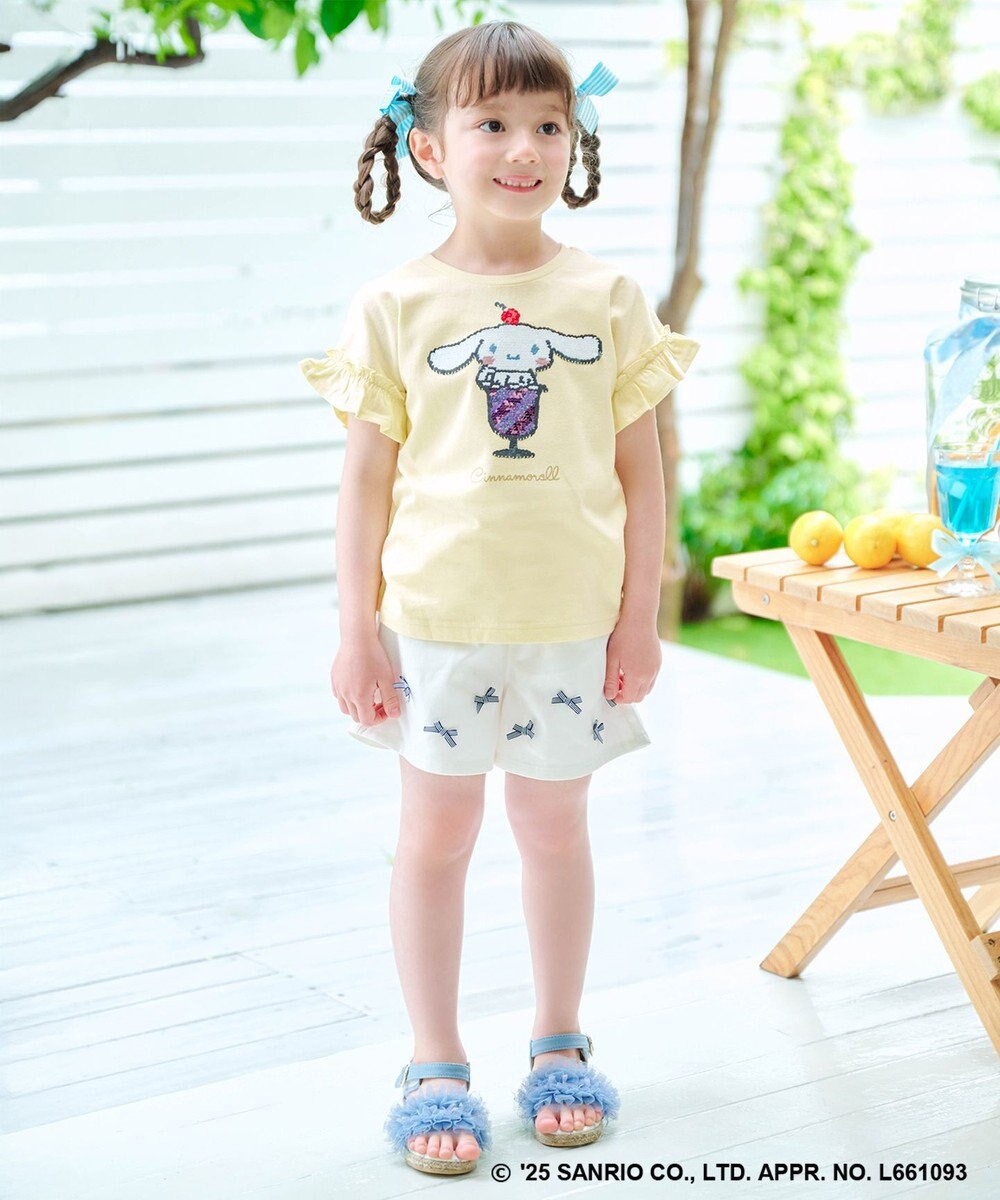 ANY KIDS 【any FAM ×サンリオキャラクターズ】ミラクルスパンコール Tシャツ 