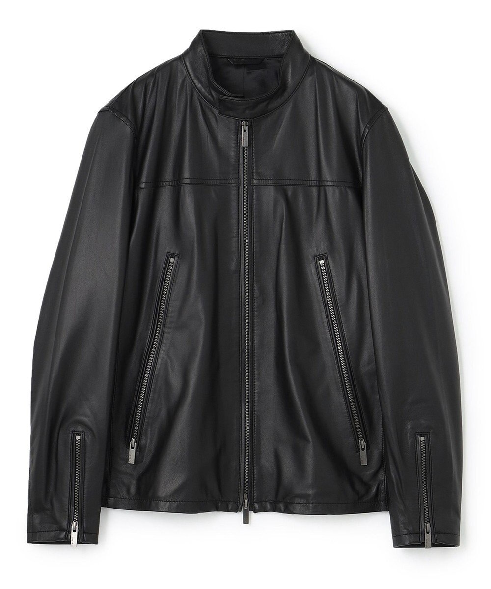 JOSEPH HOMME 【新色追加】ライトラムナッパレザー　シングルライダース 