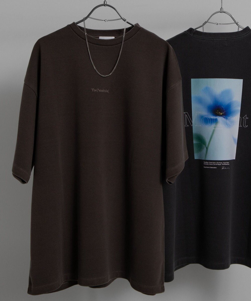 WEGO 【機能T】アクセ付きフォトグラフィックT（SS） 