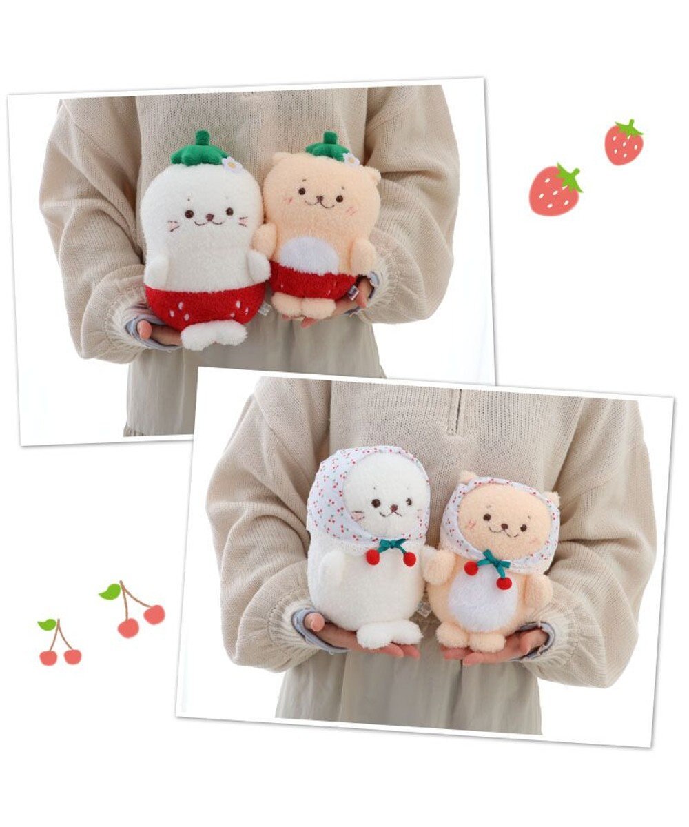 Mother garden らっこいぬ マスコット 《ピュアさくらんぼ》 