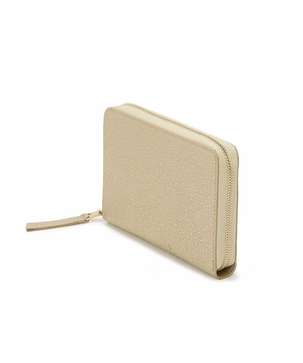 TOPKAPI 【TREASURE TOPKAPI】オリジナル エンボスレザー ラウンド パスポート ケース / 財布 