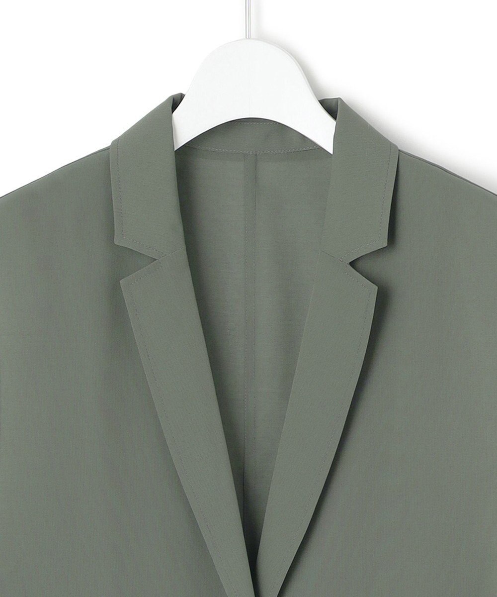 23区 L 【洗える】ライトシアーマットクロス ジレ 