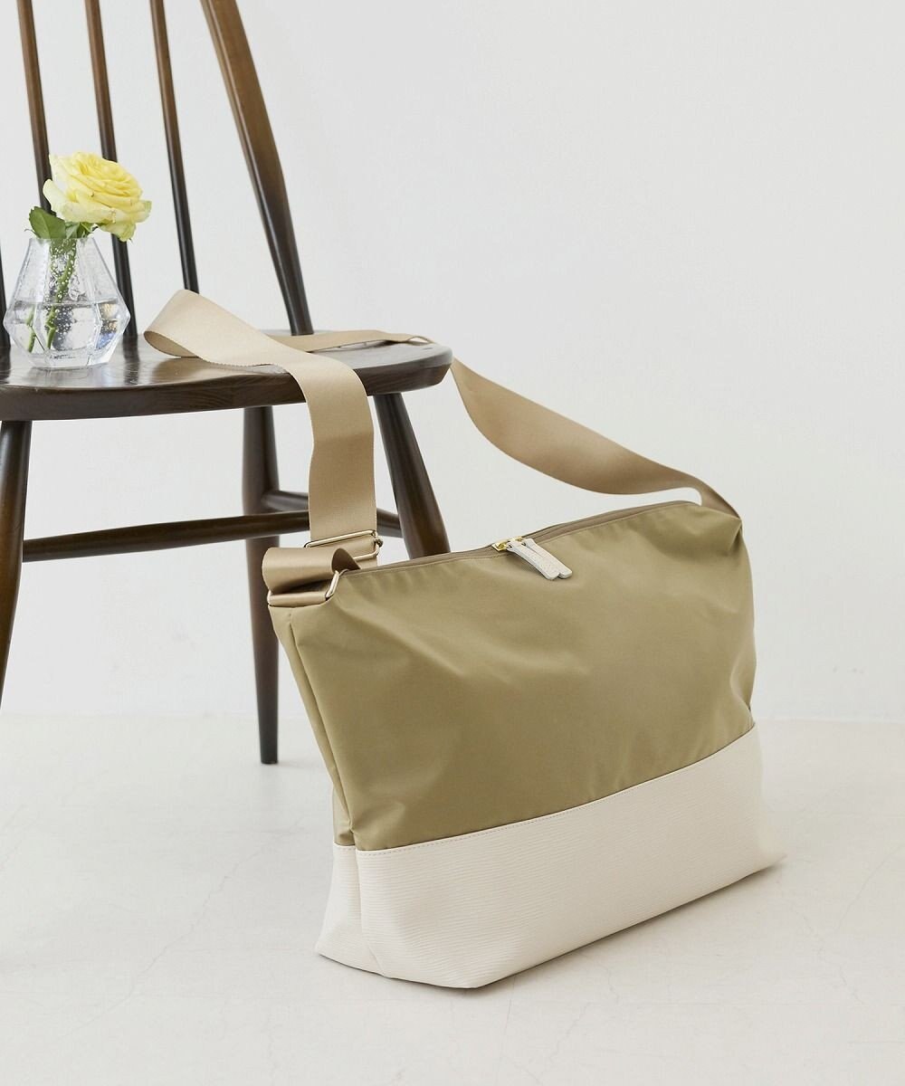 TOPKAPI 【Breath TOPKAPI】RIPPLE リプル エコナイロン コンビ ビッグ ショルダー バッグ 