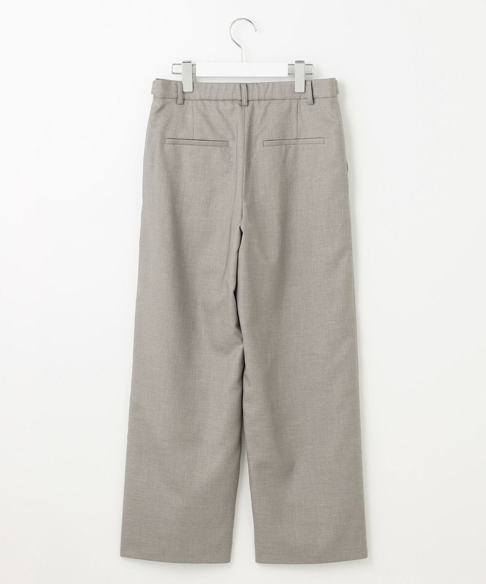 J.PRESS LADIES L 【セットアップ対応・洗える・UVケア・速乾】 OXIJEWELストレッチ セミワイド パンツ 