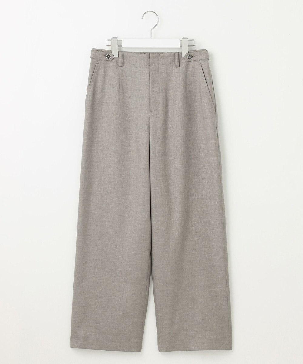 J.PRESS LADIES L 【セットアップ対応・洗える・UVケア・速乾】 OXIJEWELストレッチ セミワイド パンツ 