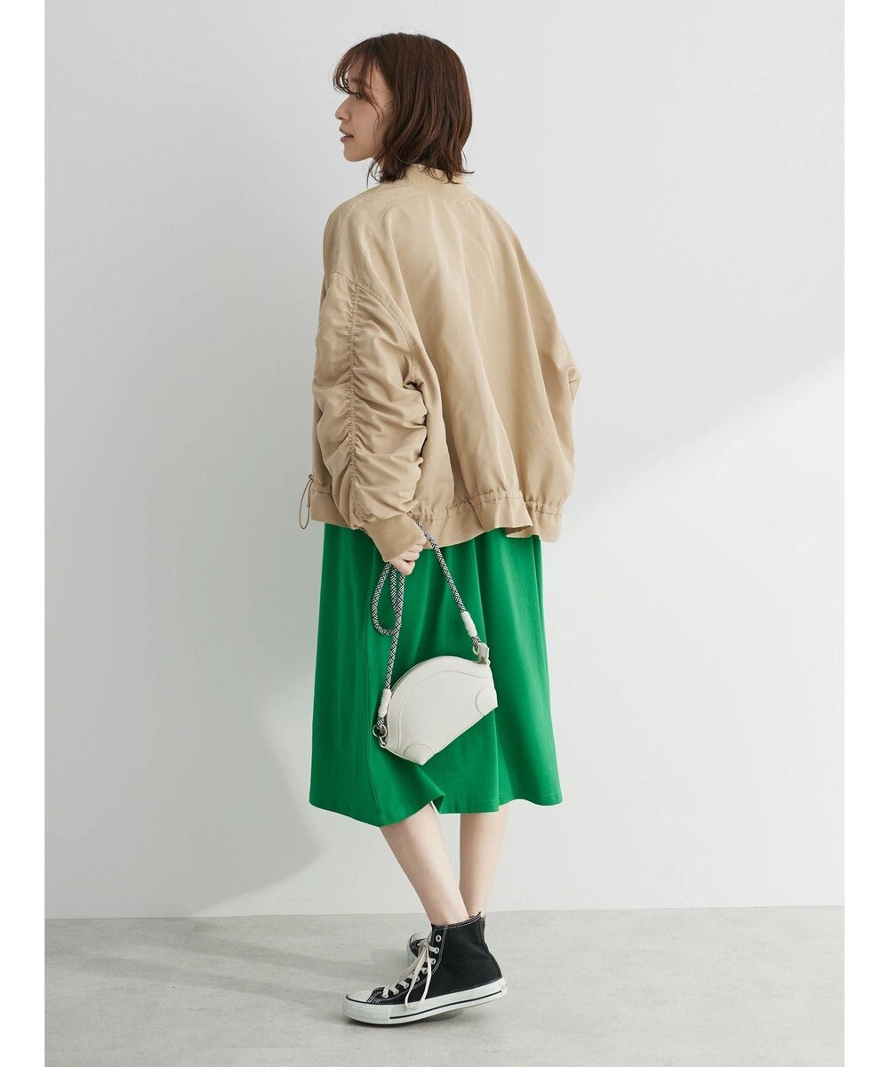 Green Parks 袖ギャザーＭＡー１ブルゾン 