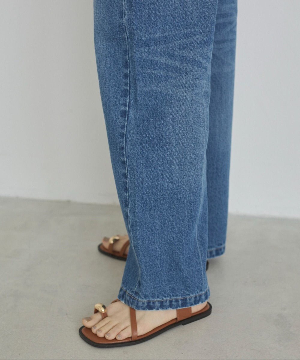 WEGO 【ANGIE VINTAGE/SMLサイズ展開】ワイドストレートデニムパンツ 