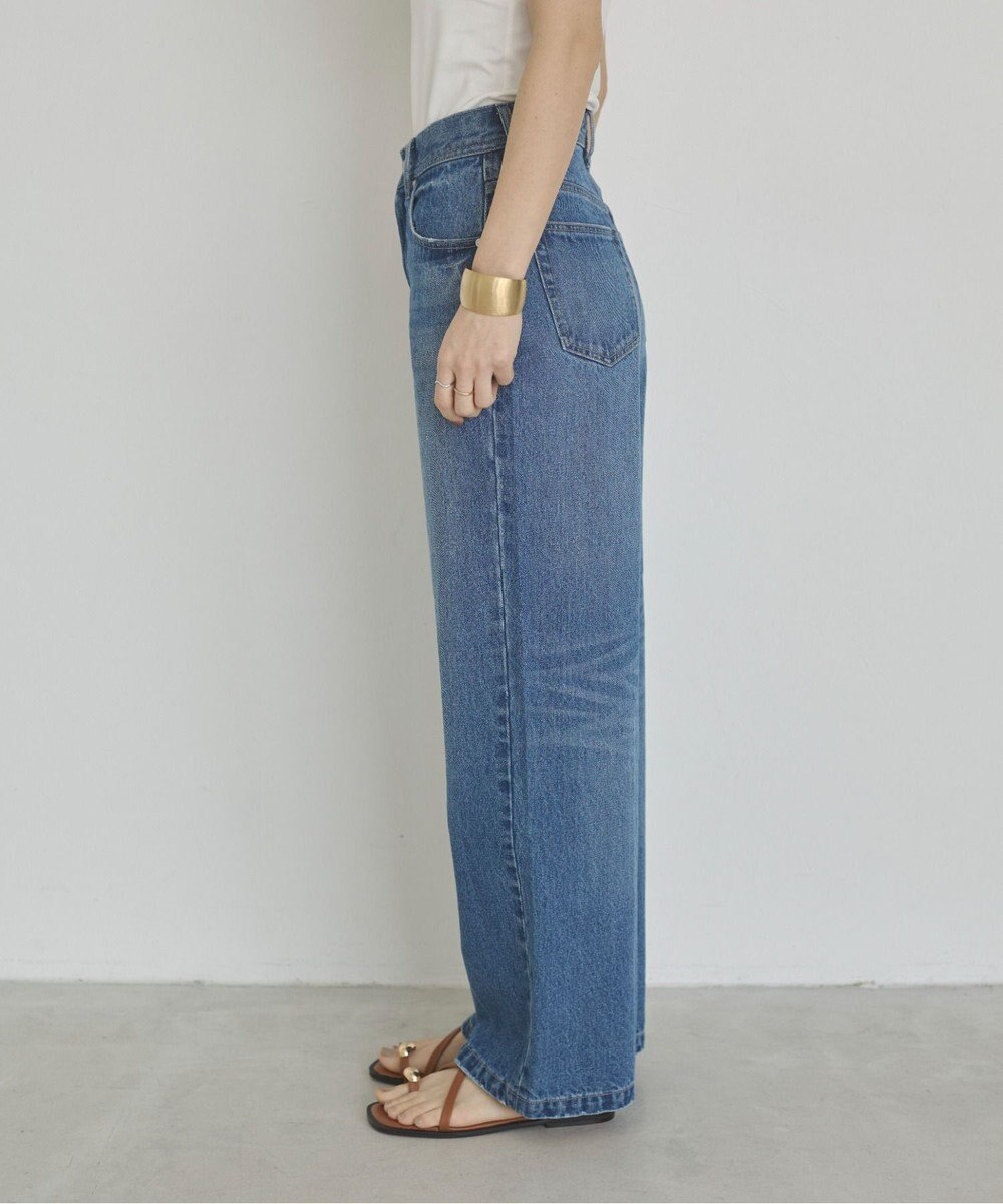 WEGO 【ANGIE VINTAGE/SMLサイズ展開】ワイドストレートデニムパンツ 