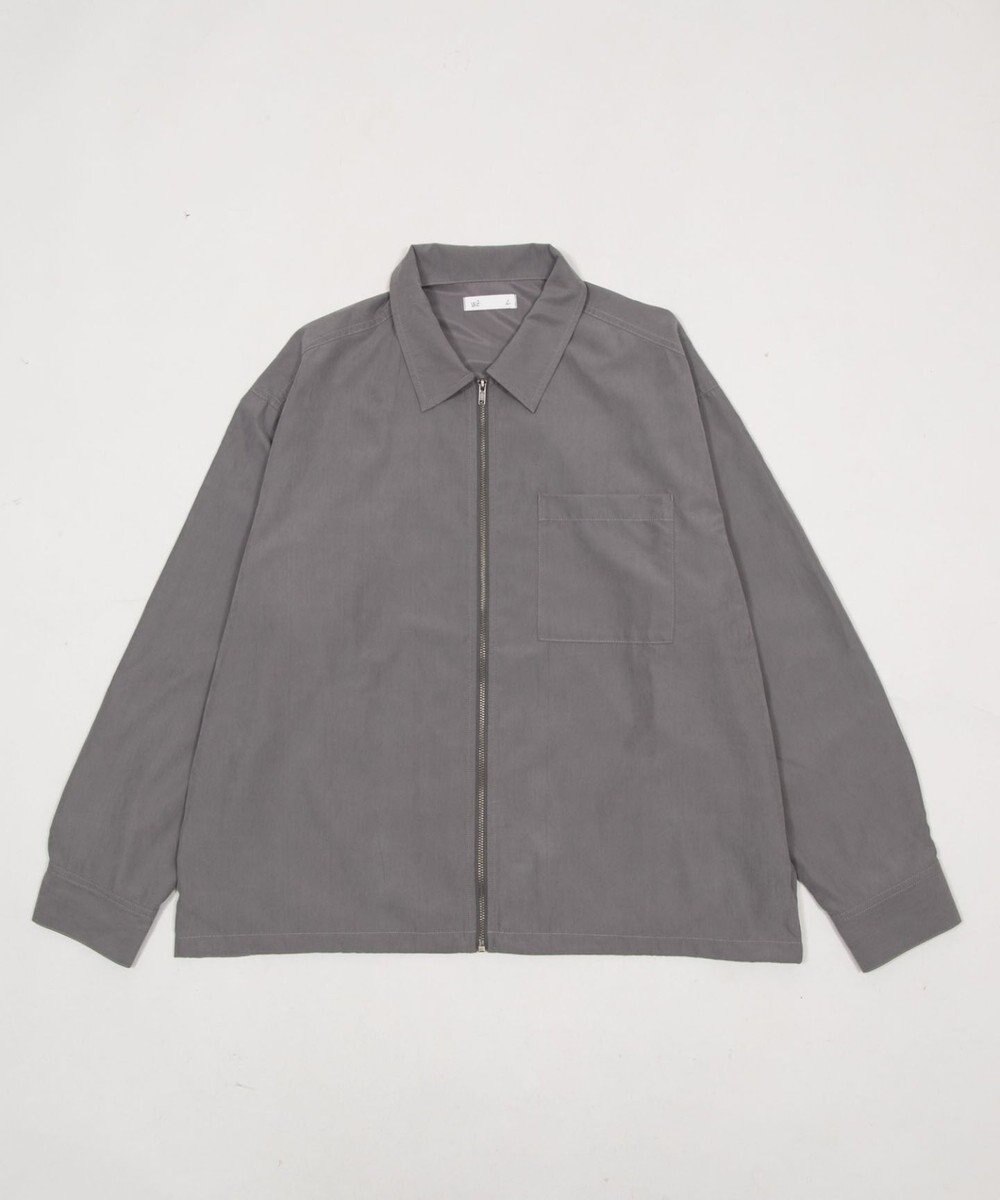 WEGO 【ユニセックス着用ITEM】フェイクスウェードシャツジャケット 