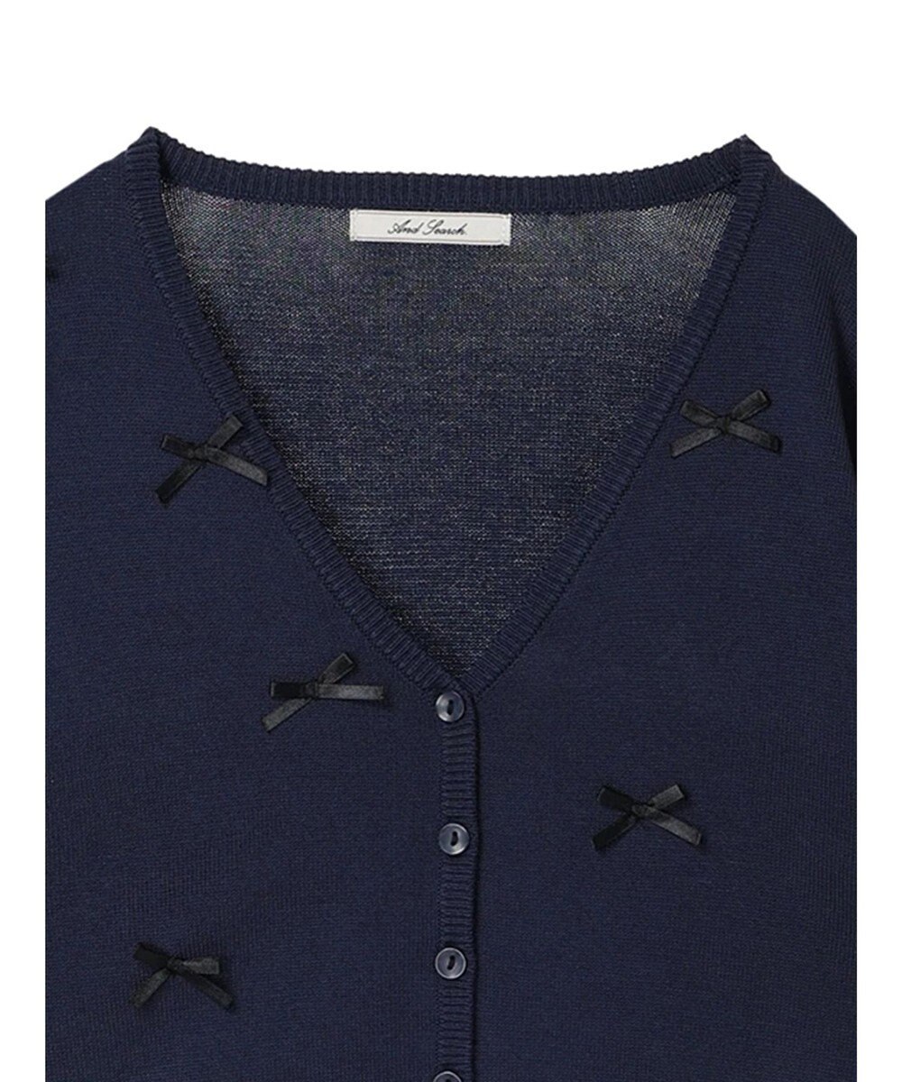 Green Parks ・ＡＮＤ　ＳＥＡＲＣＨ　メニーリボンカーディガン 