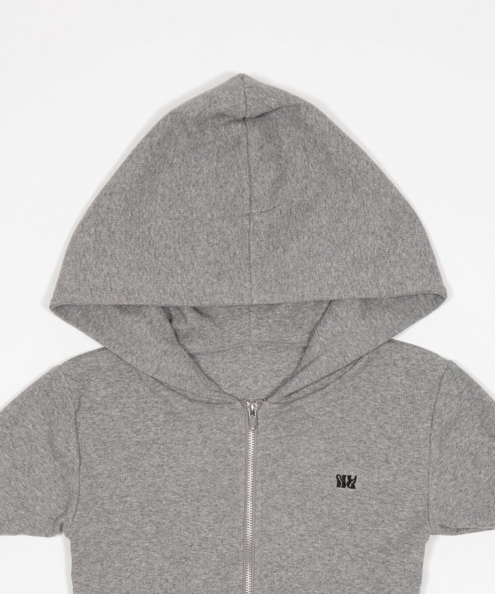 WEGO リブジップパーカー 