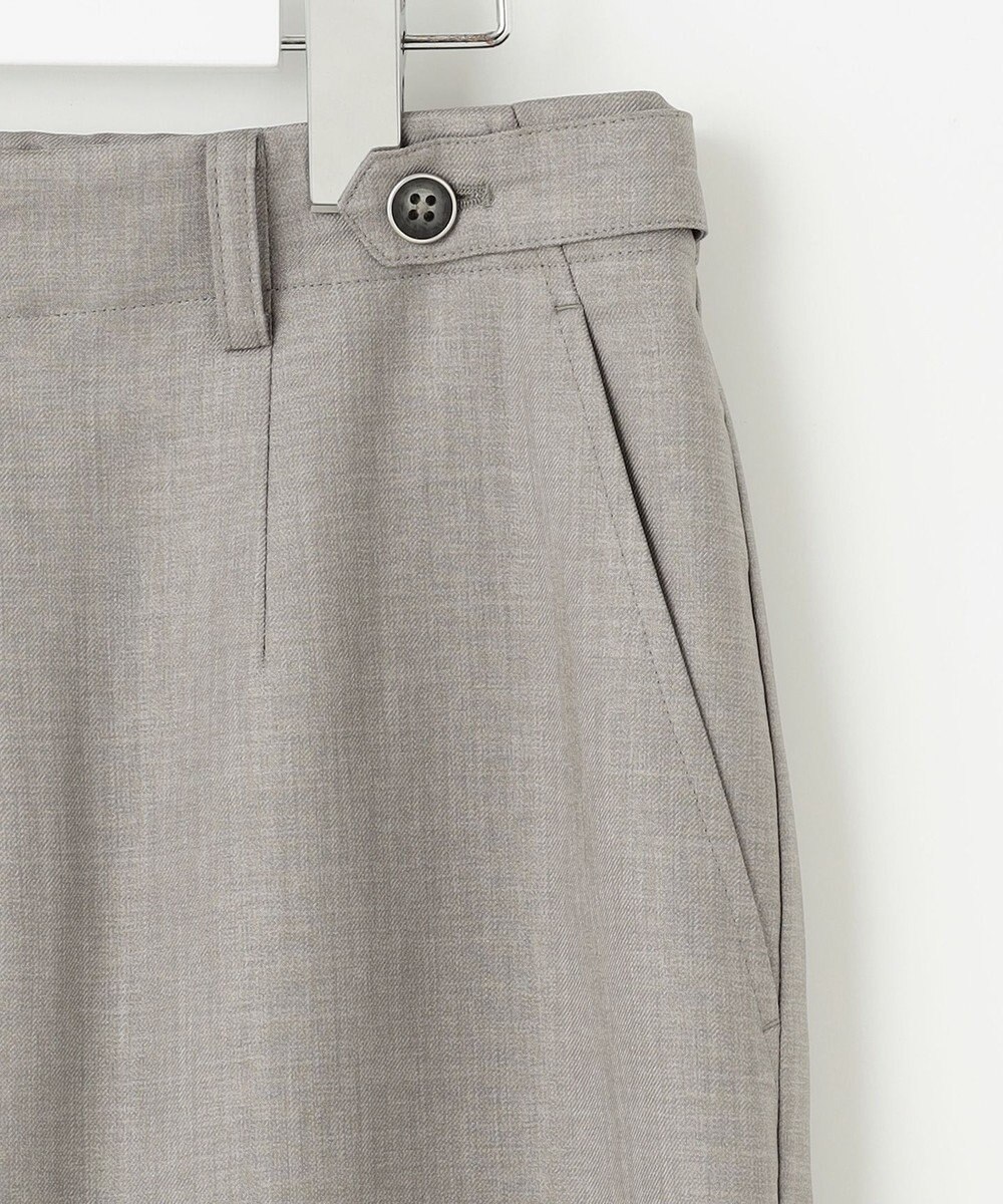 J.PRESS LADIES L 【セットアップ対応・洗える・UVケア・速乾】 OXIJEWELストレッチ セミワイド パンツ 