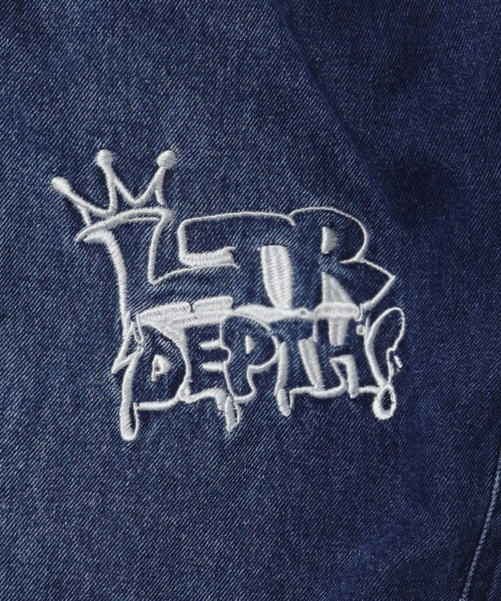 WEGO グラフィックデニムパンツ 