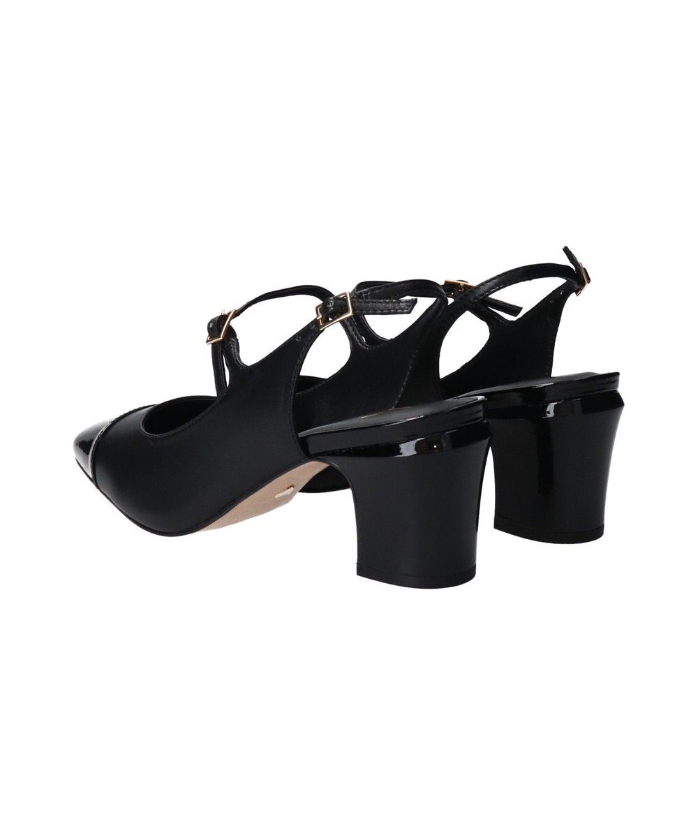 INTER-CHAUSSURES 【CARRANO】ワンストラップバックバンドパンプス 