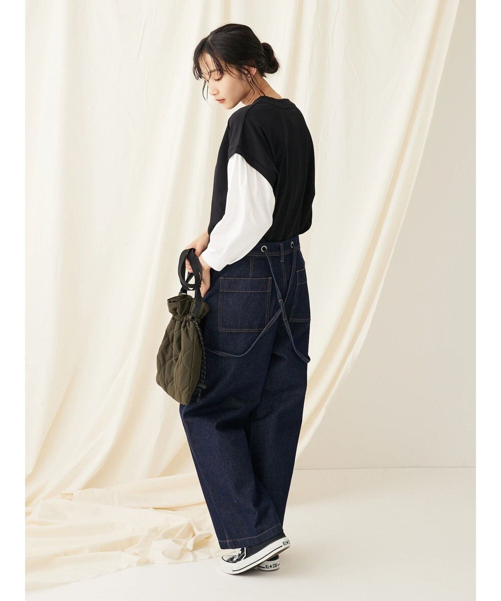 CRAFT STANDARD BOUTIQUE ９分袖ショルダータックプルオーバー 