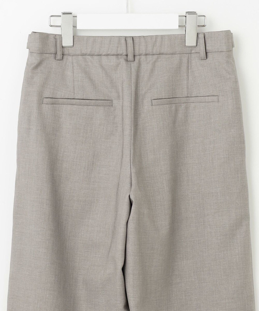 J.PRESS LADIES L 【セットアップ対応・洗える・UVケア・速乾】 OXIJEWELストレッチ セミワイド パンツ 