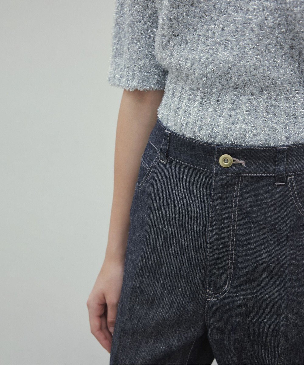 BEIGE， 【洗える】CUPHEA / センタープレス入りフレアパンツ 