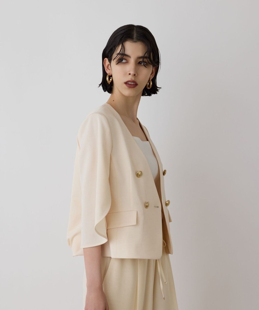 GRACE CONTINENTAL ラップスリーブジャケット 