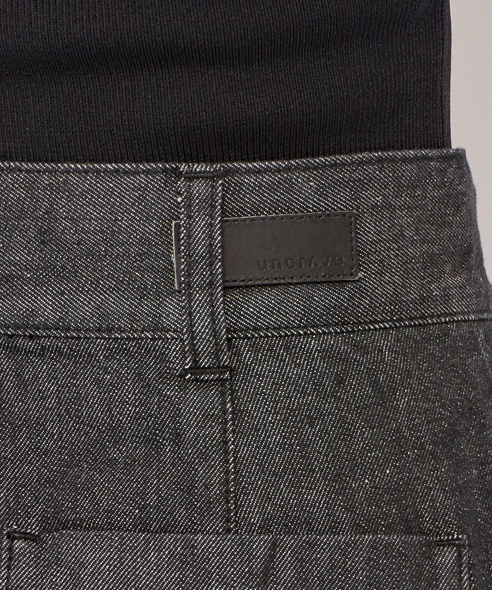 uncrave 【uncrave WHITE】テーパード デニムパンツ 