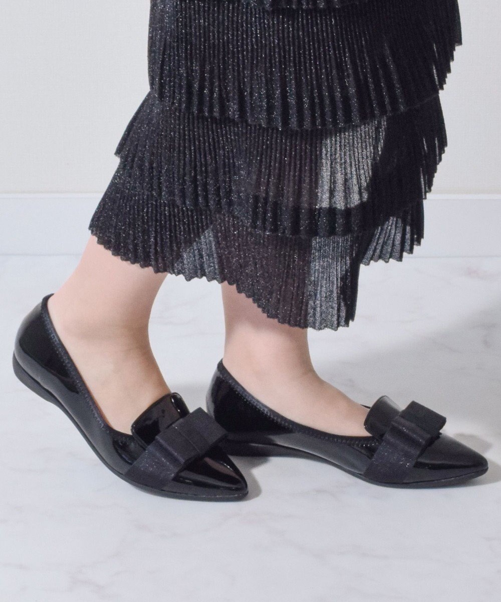 Bridget Birkin ＜2E＞【Bridget Birkin Walk】グログランリボンオペラパンプス 