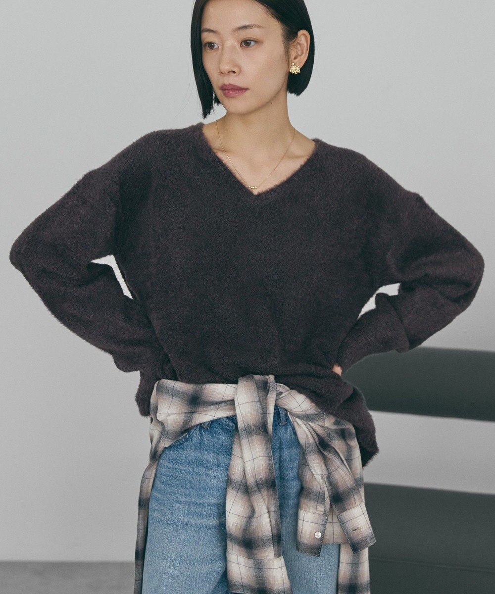 AMERICAN HOLIC Ｖネックフェアリーニットプルオーバー 