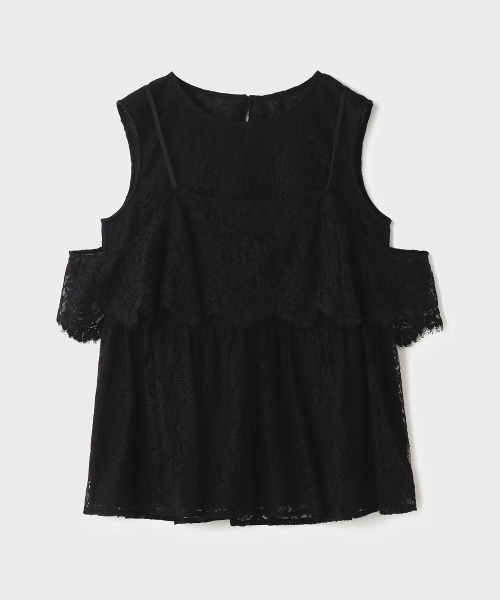 GRACE CONTINENTAL レイヤードレーストップ 