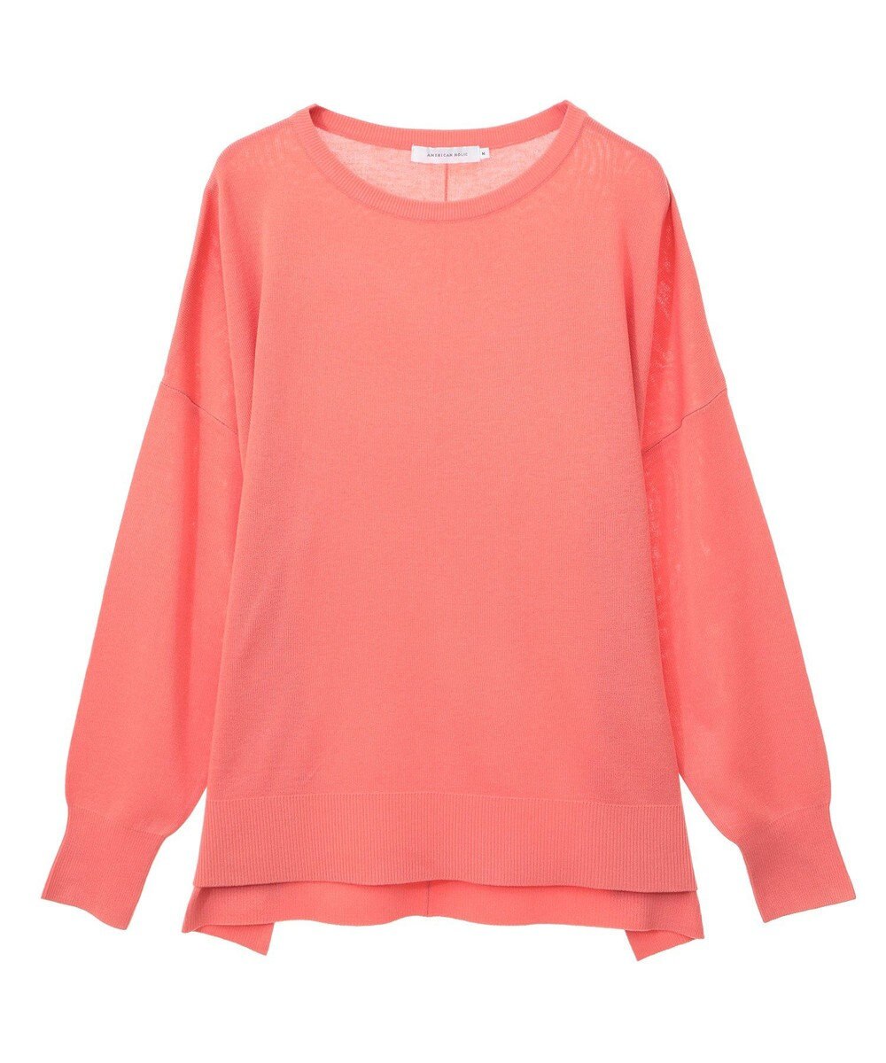 AMERICAN HOLIC サイドスリットニットプルオーバー 