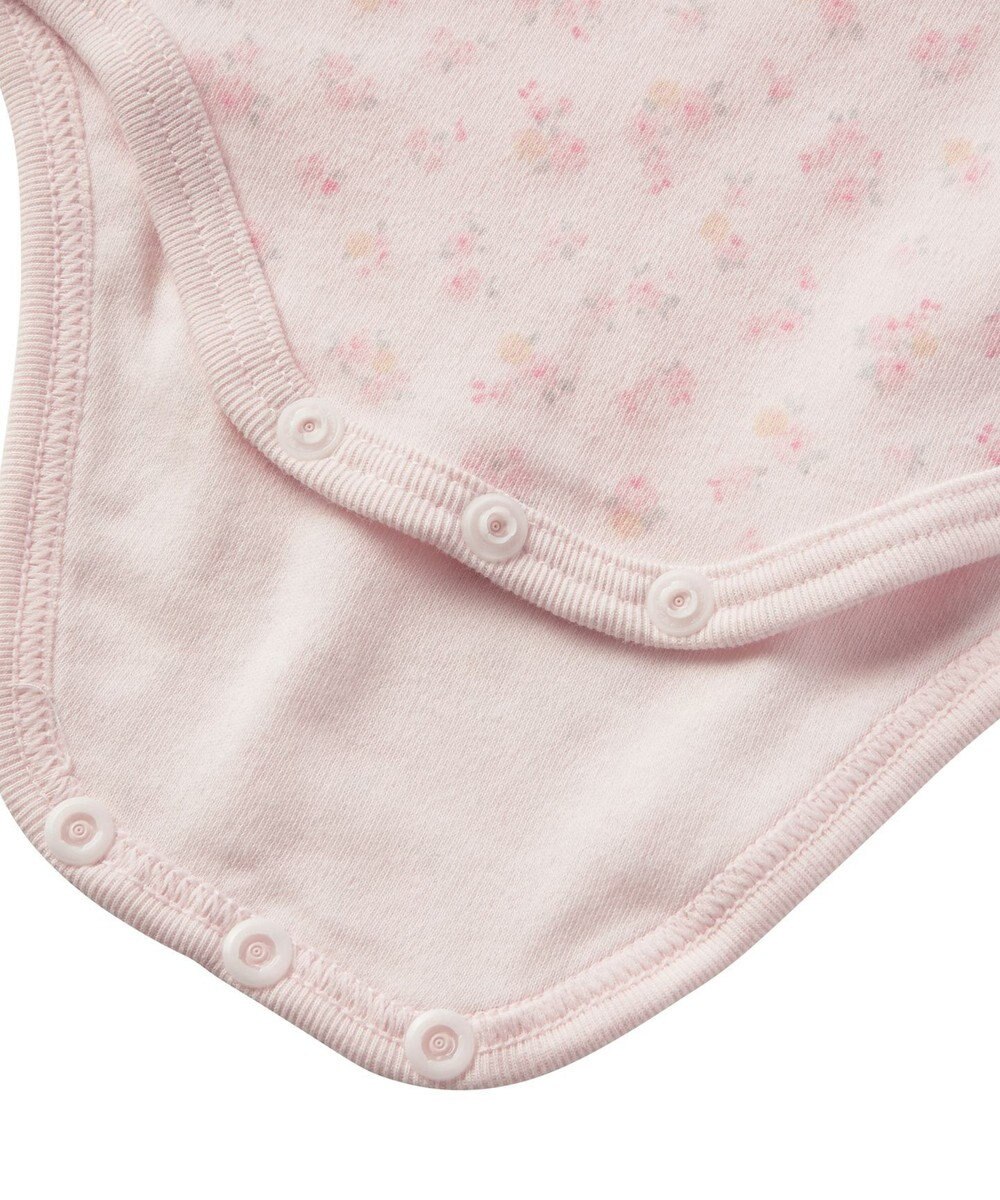 MIKI HOUSE HOT BISCUITS 【70-90cm】 長袖ボディシャツ２枚セット(かぶり仕様) 