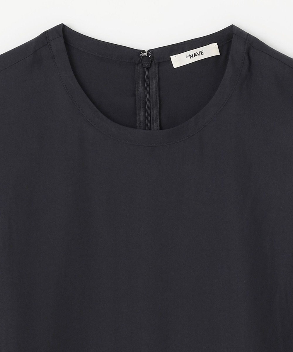 NAVE 【ReNAVE・セットアップ可/洗える/UVケア/接触冷感】フィブリルシャンブレーワンピース 