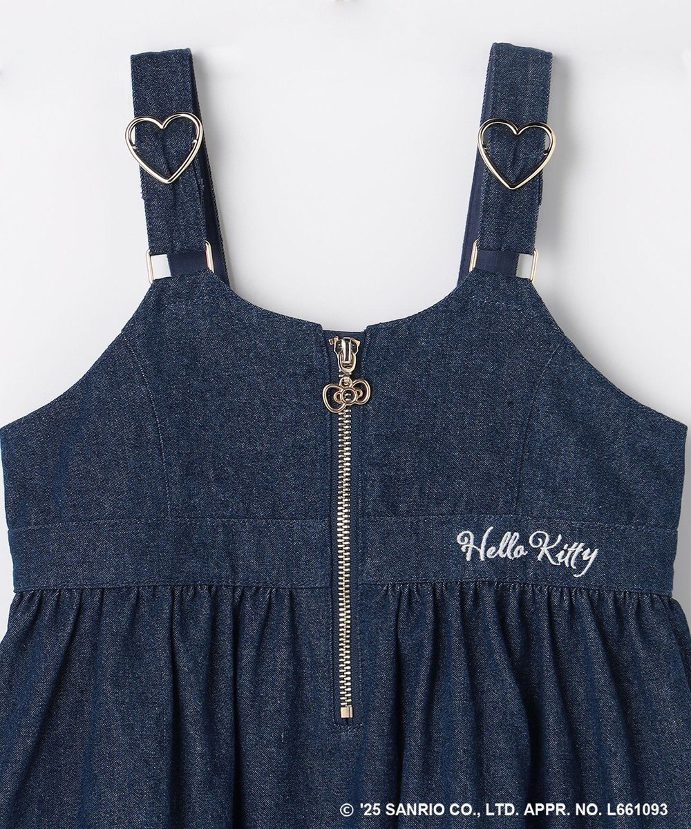 ANY KIDS 【ハローキティ×ANY KIDS】デニムジャンパースカート 