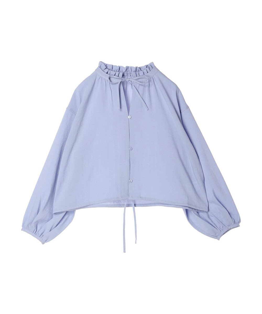 earth music&ecology カフタンフリルブラウス 