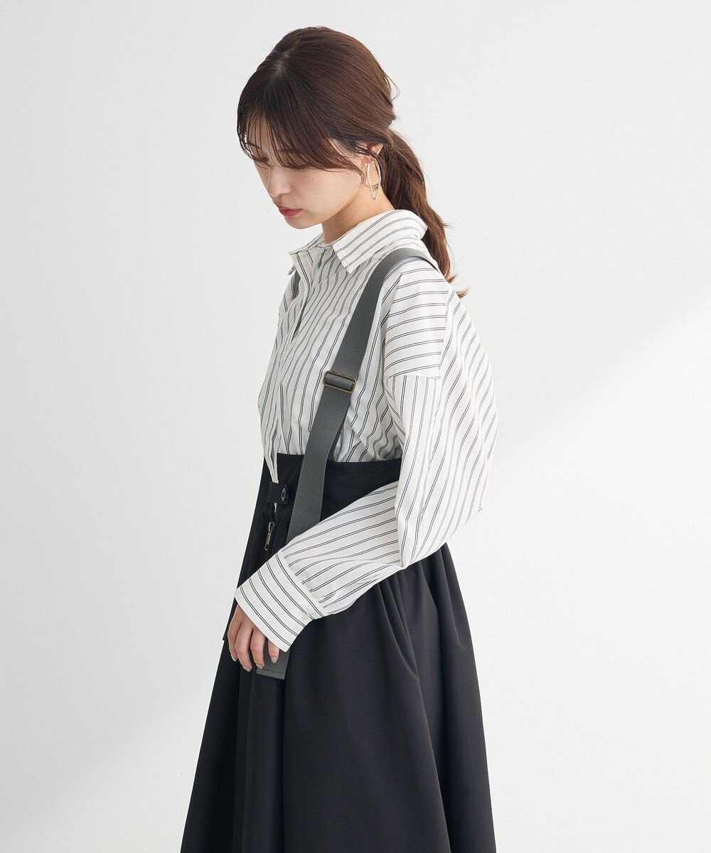 Green Parks ・ＤＯＵＢＬＥ　ＦＬＡＧＳ　サスペンダーミリタリースカ 