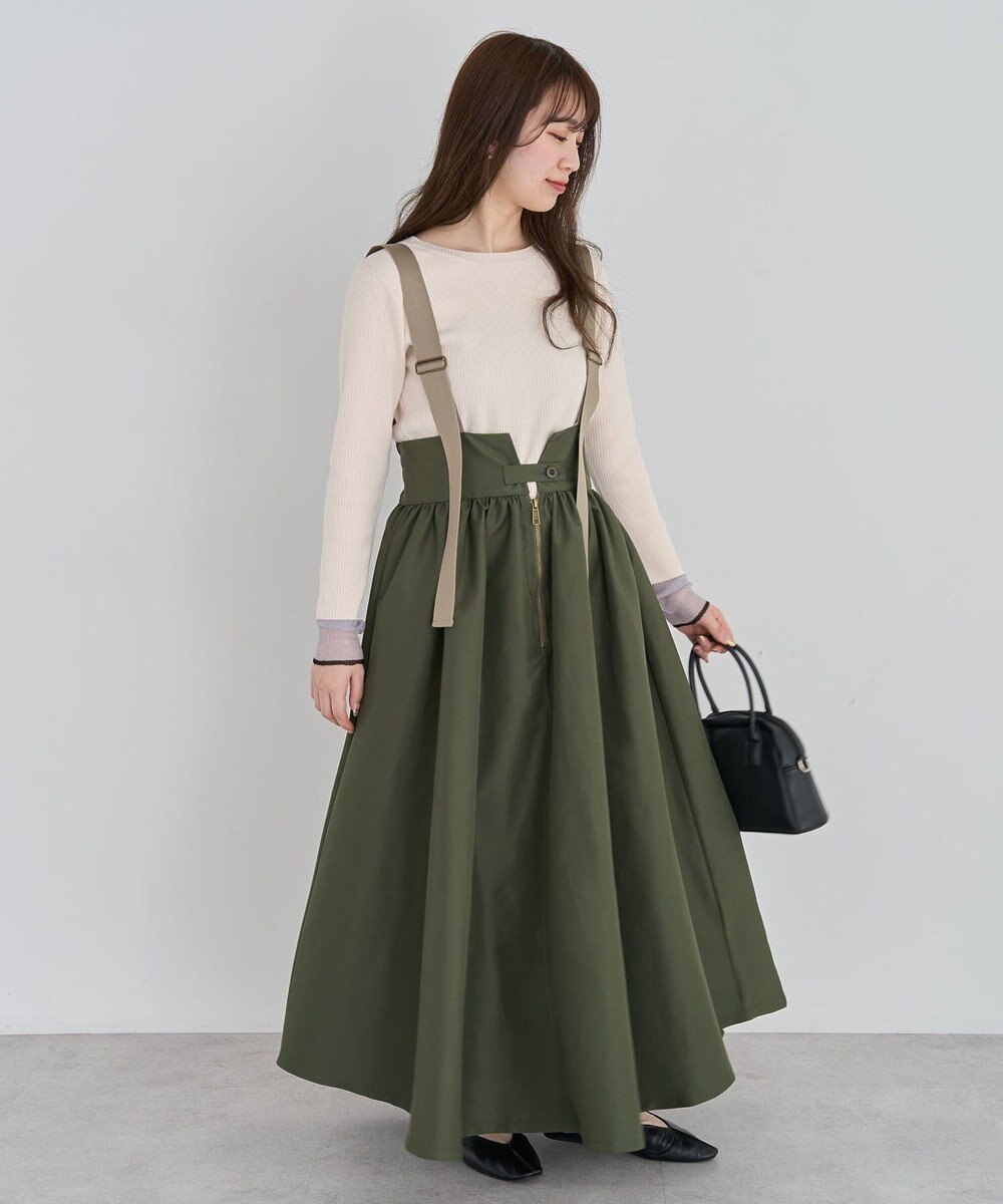 Green Parks ・ＤＯＵＢＬＥ　ＦＬＡＧＳ　サスペンダーミリタリースカ 