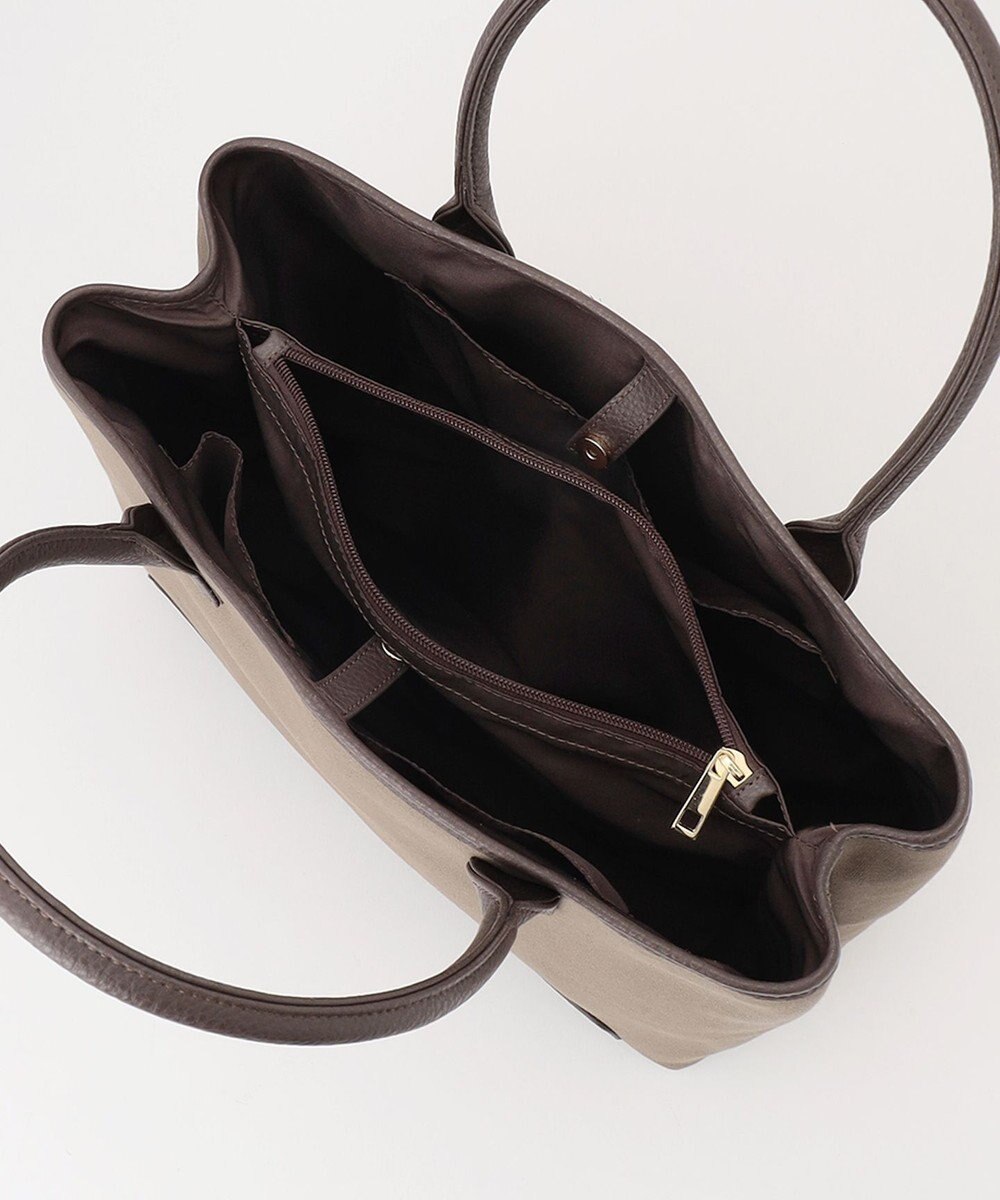 ANY 【PC・A4サイズ収納可】ステッチラインキャンバストート 