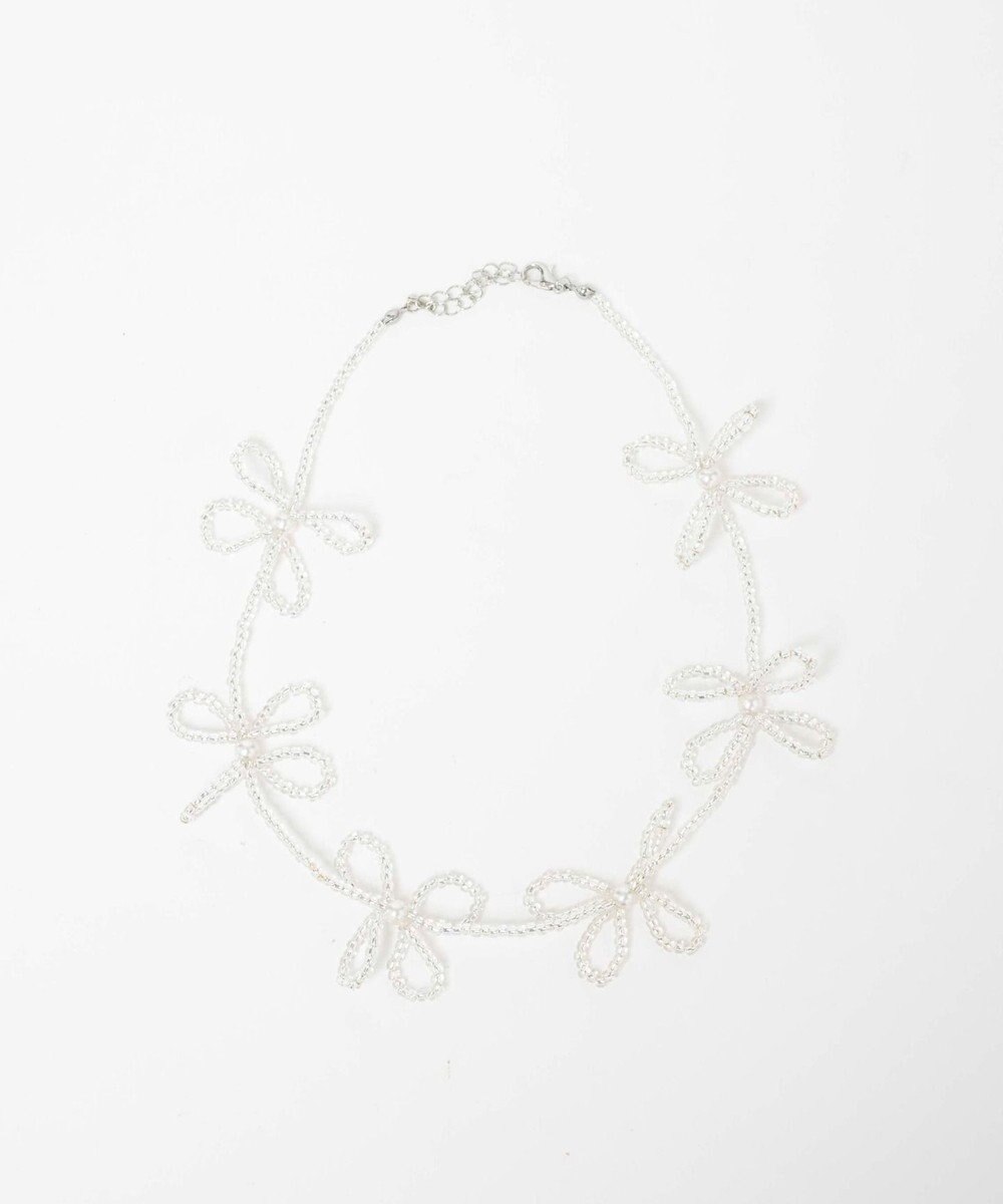 WEGO Lフラワービーズネックレス 