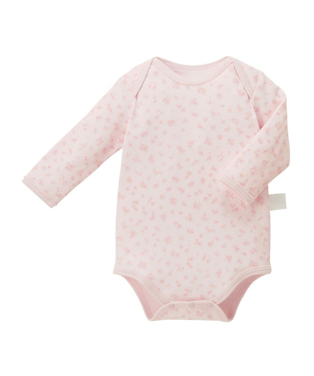 MIKI HOUSE HOT BISCUITS 【70-90cm】 長袖ボディシャツ２枚セット(かぶり仕様) 