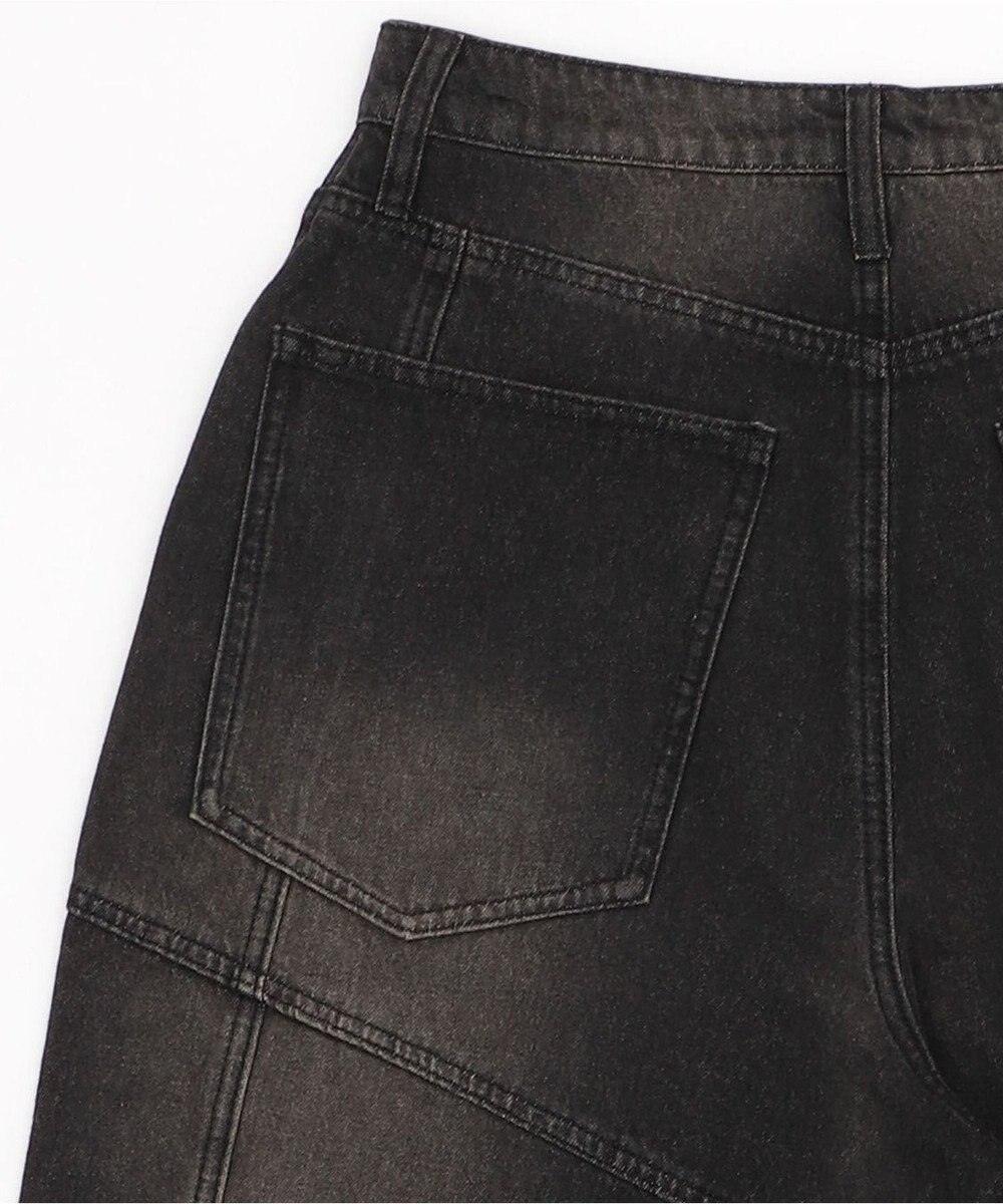 WEGO スウィッチングデニムカーゴショーツ 