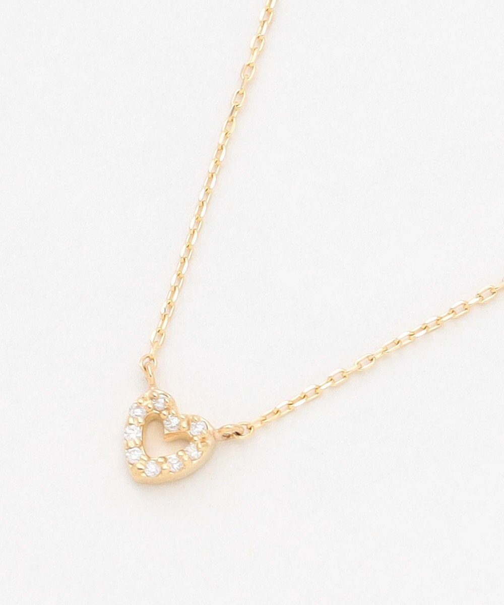TOCCA 【WEB限定】IN YOUR HEART NECKLACE K10 ダイヤモンド ネックレス 