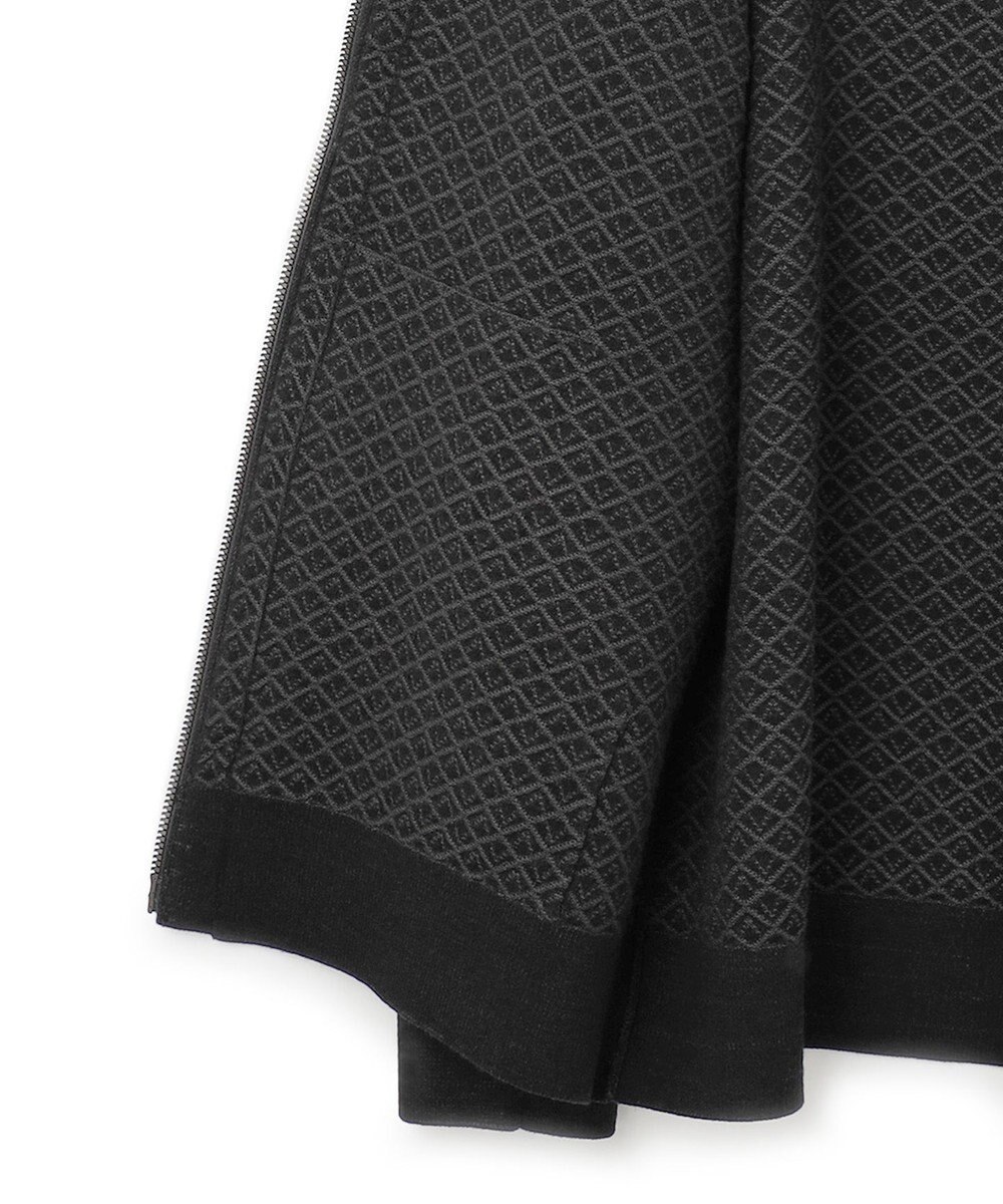 JOSEPH HOMME 【イージーケア】 ヴィスコースリンクス　ジップアップニットフーディー 