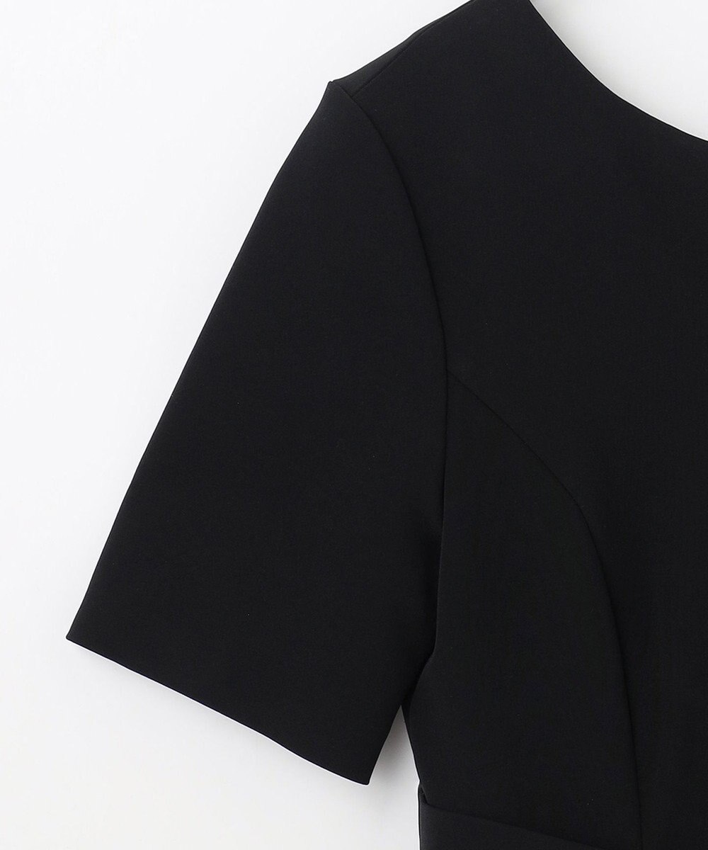 GRACE CONTINENTAL スリーブタックドレス 