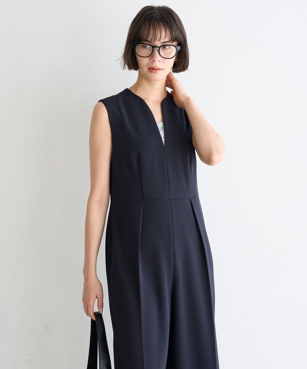 UNFILO L ラメストレッチ キャミソール 