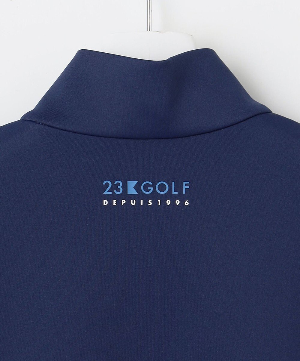 23区GOLF 【MEN】【吸水速乾/UVカット】ストレッチダンボールモックネックシャツ 