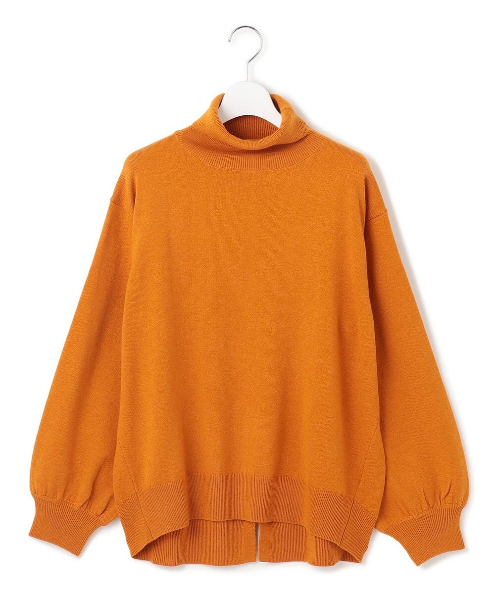 J.PRESS YORK STREET 【WOMEN】ANTI PILLING WOOL ロールネックニット 